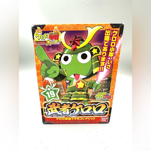 2008 Bandai Sgt. Frog Keroro Gunso 19 Keroro Samurai Plastic Model Kit New - Picture 1 of 2